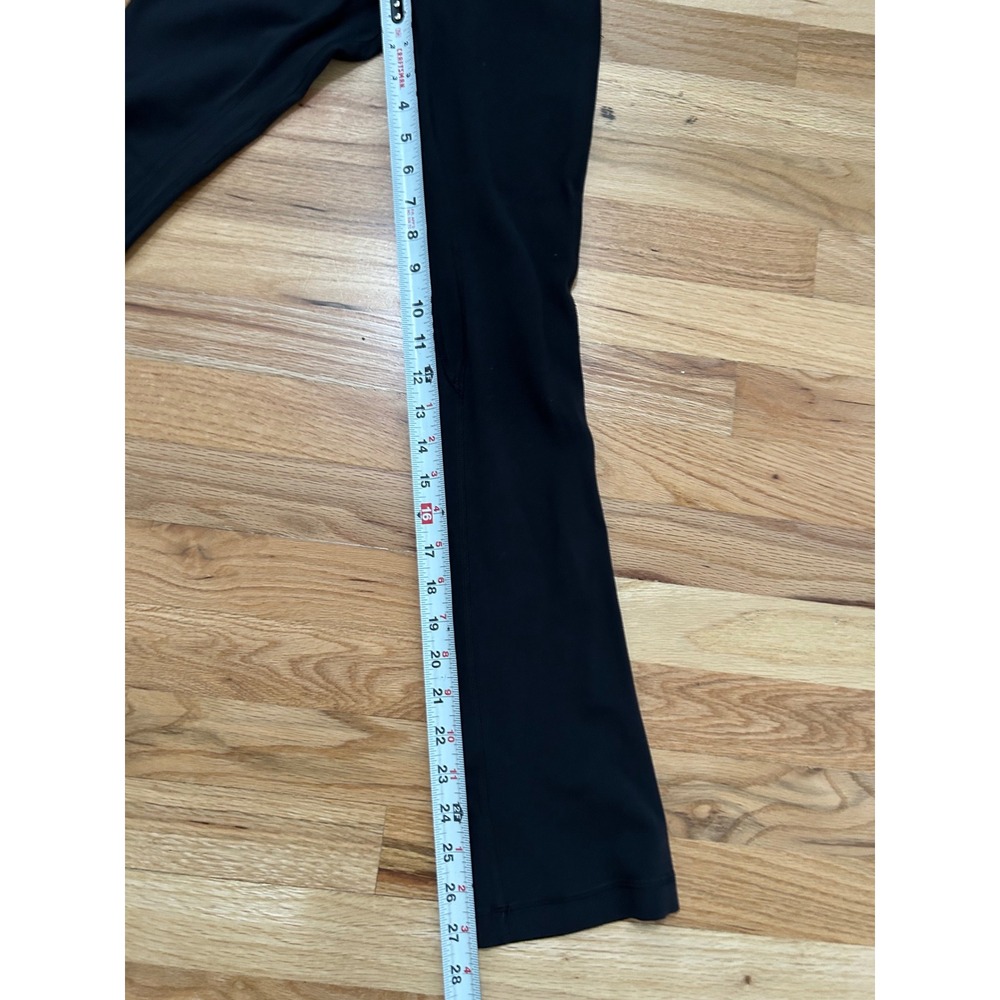 Lululemon Groove Super High-Rise Flared Pant Nulu Black Size 0 LW5FCHS - Picture 7 of 9